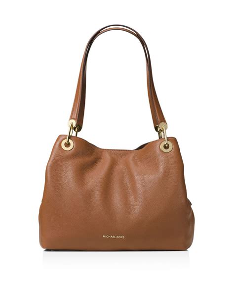 michael kors raven pebble leather tote|Michael Kors raven bag.